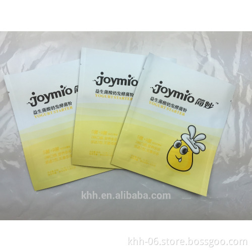 CMYK Printed heat seal Aluminum Foil cream packing bags
